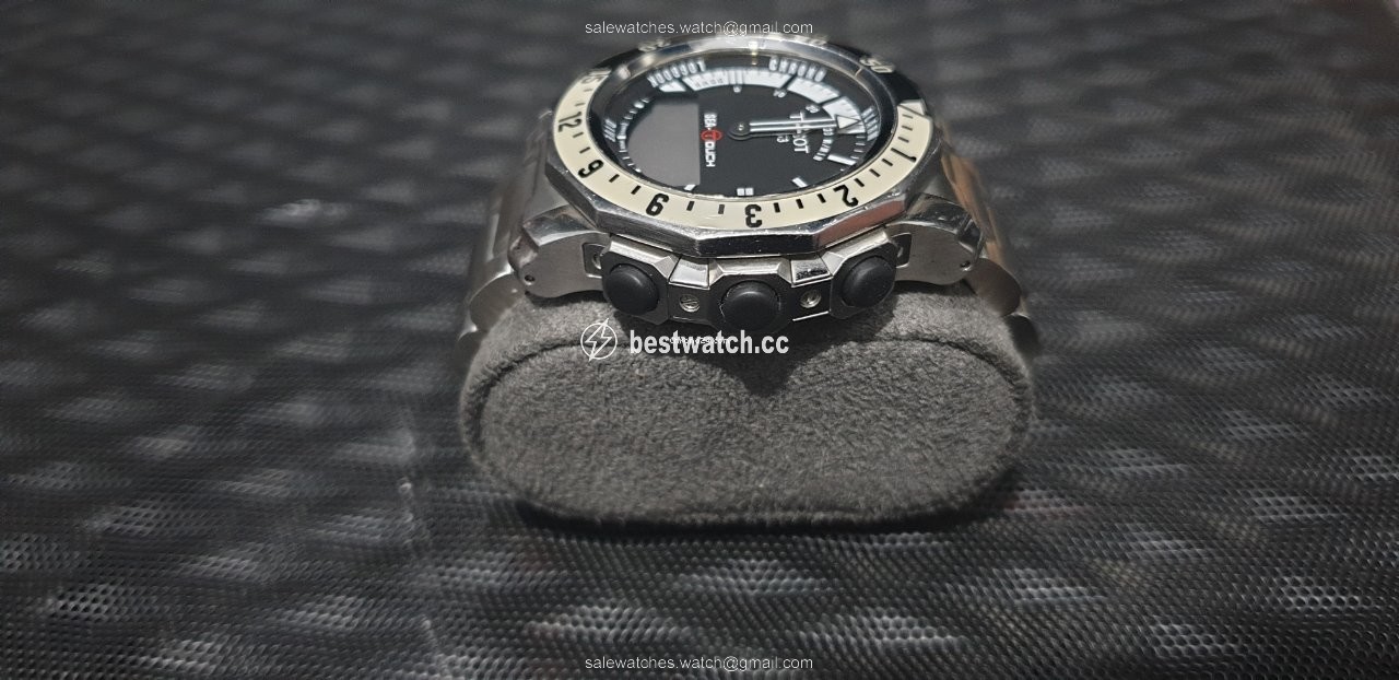 IMG_9085 Tissot Sea-Touch Mens watch Unisex Quartz Steel T026.420.11.051.00 Replica 2