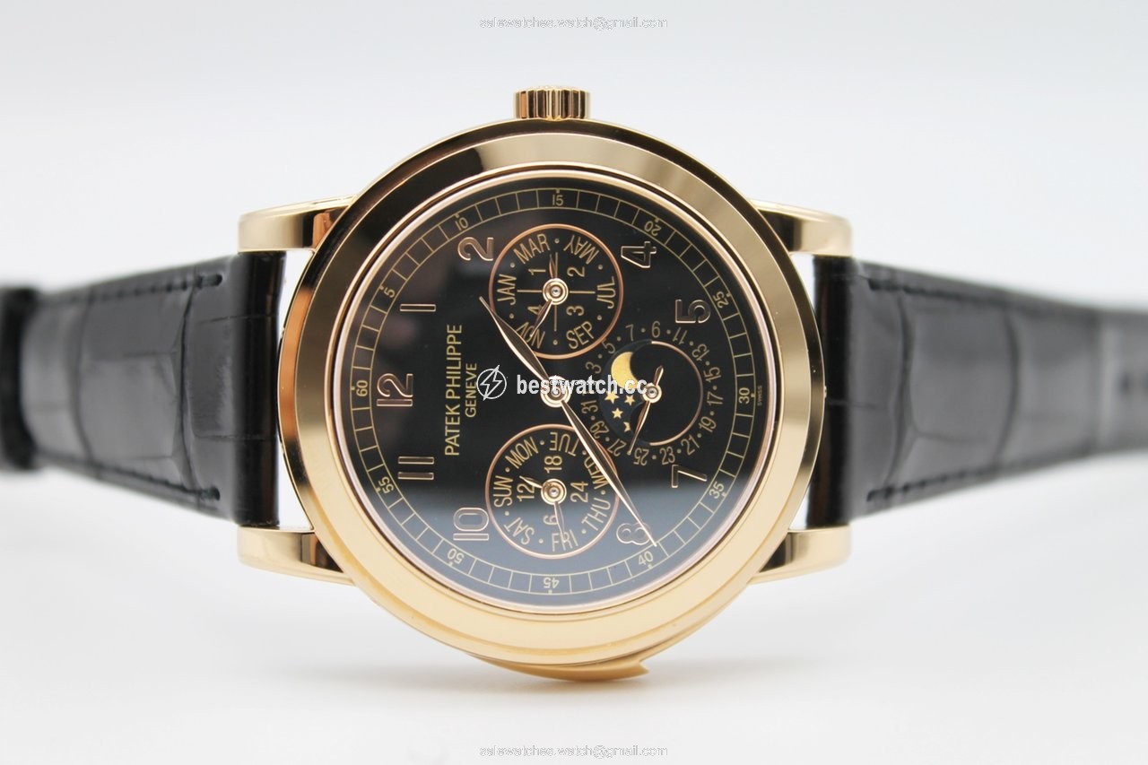 IMG_9085 Patek Philippe Minute Repeater Perpetual Calendar Mens watch Unisex Automatic Rose gold 5074R-001 Replica 2