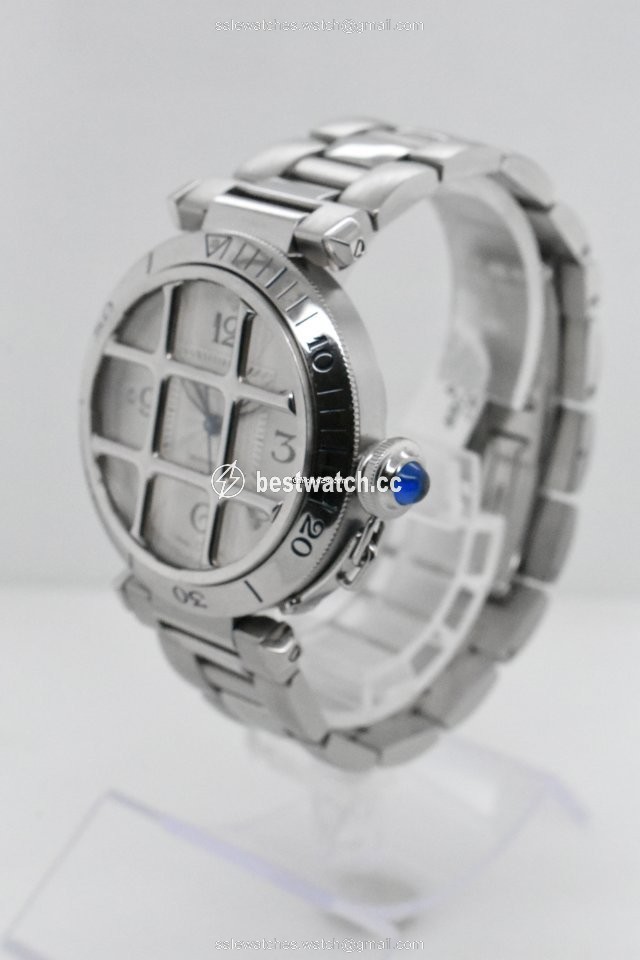 Cartier Pasha Mens watch Unisex Automatic Steel 2379 Replica 2