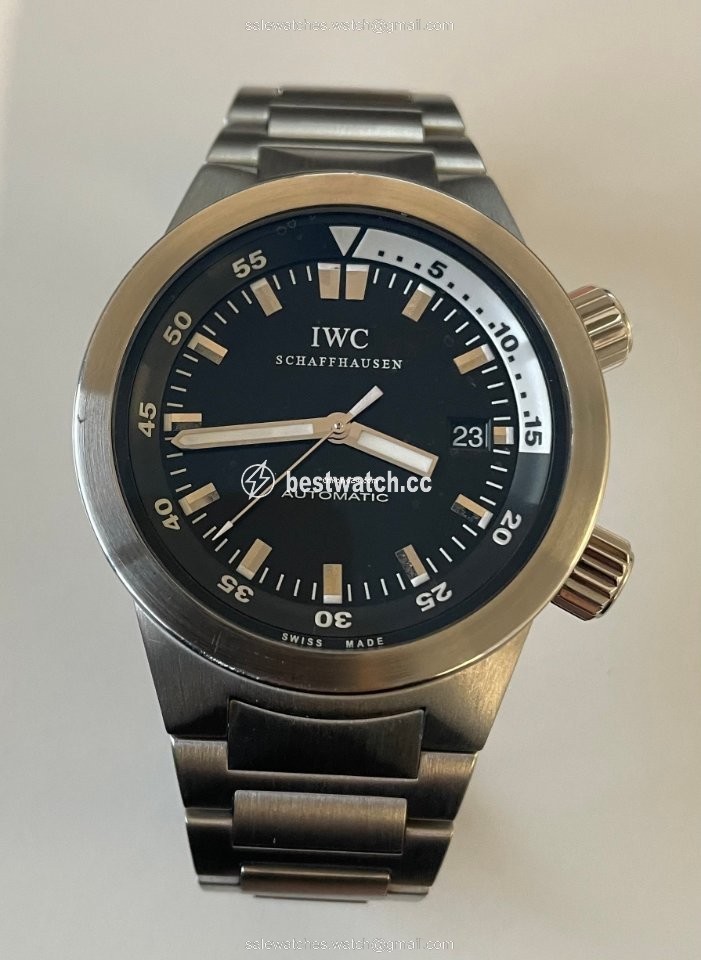 IMG_9085 IWC Aquatimer Automatic 2000 Mens watch Unisex Automatic Steel IW3538 Replica 2