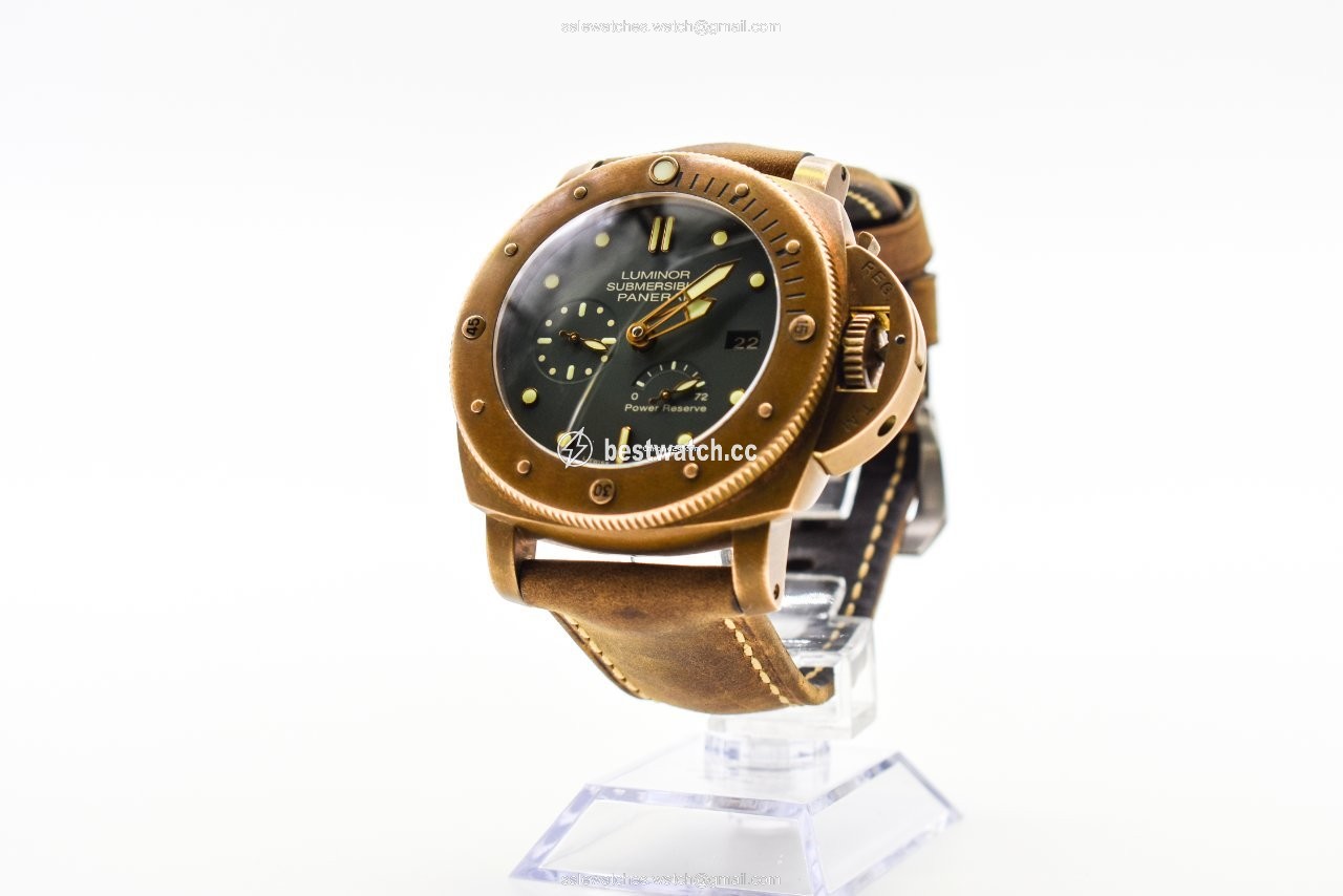 Panerai Special Editions Mens watch Unisex Automatic Bronze PAM 00507 Replica 2