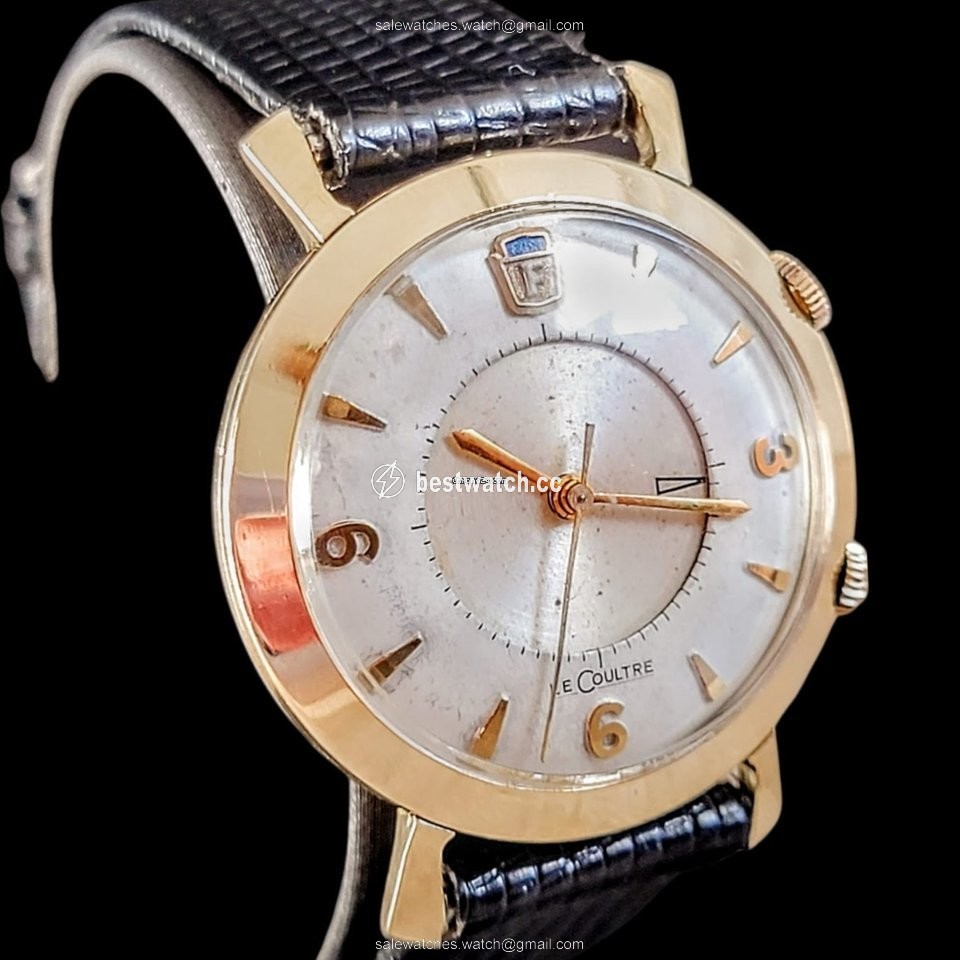 IMG_9085 Jaeger-LeCoultre Mens watch Unisex Manual winding Gold Steel Jaeger-LeCoultre Memovox Ref. 3015 Replica 2