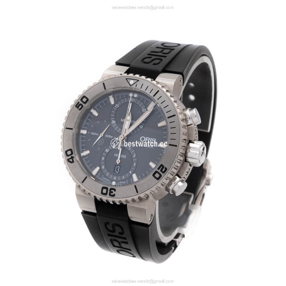 Oris Aquis Titan Chronograph Titanium 01 674 7655 7253-07 4 26 34TEB Replica 2