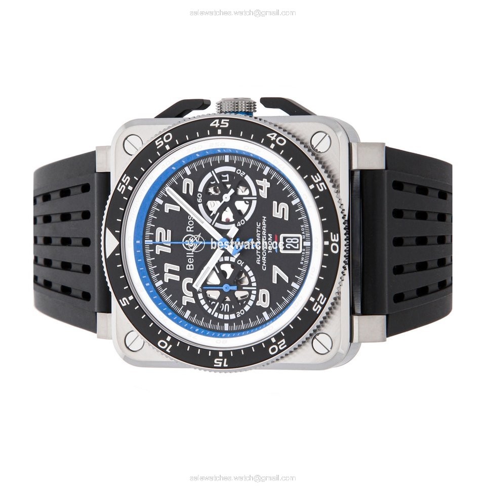 IMG_9085 Bell & Ross BR 03-94 Chronographe Mens watch Unisex Automatic Steel BR0394-A521 SRB Replica 2