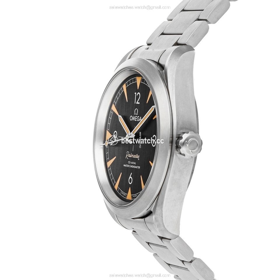 Omega Seamaster Railmaster Mens watch Unisex Automatic Steel 220.10.40.20.01.001 Replica 2