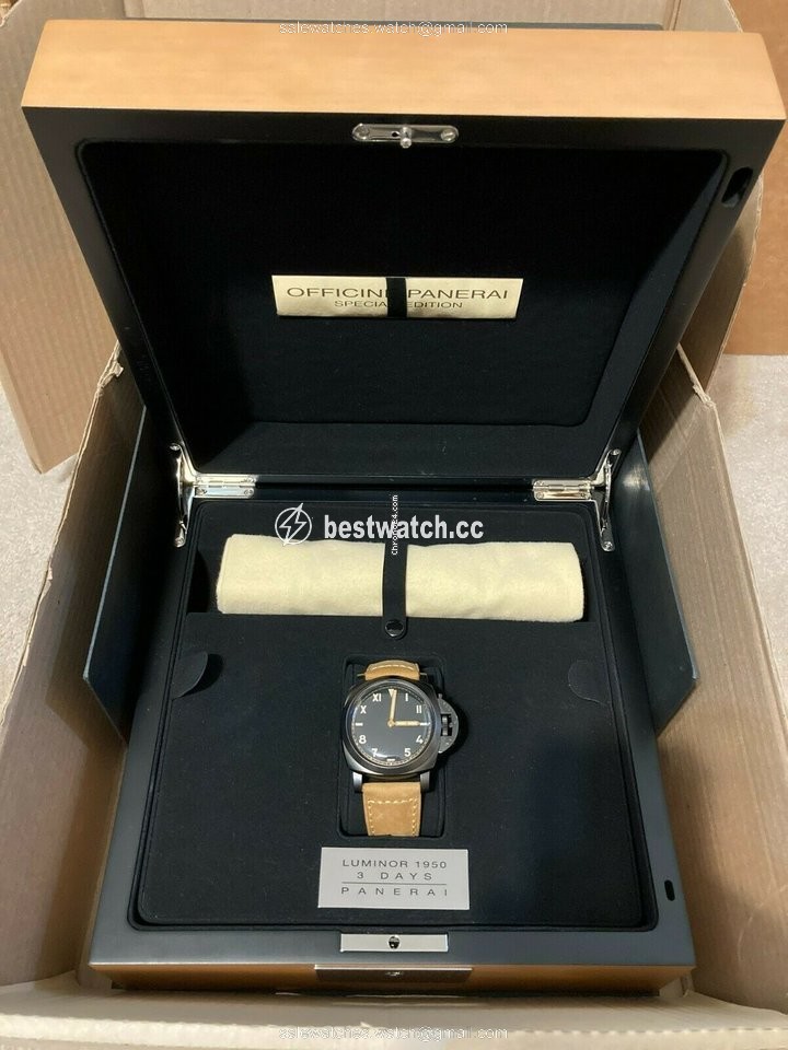 IMG_9085 Panerai Special Editions Mens watch Unisex Manual winding Titanium PAM 00629 Replica 2
