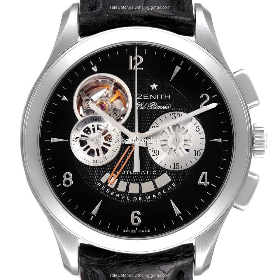 Zenith El Primero Mens watch Unisex Automatic Steel 03.0510.4021 01.C492 Replica 2