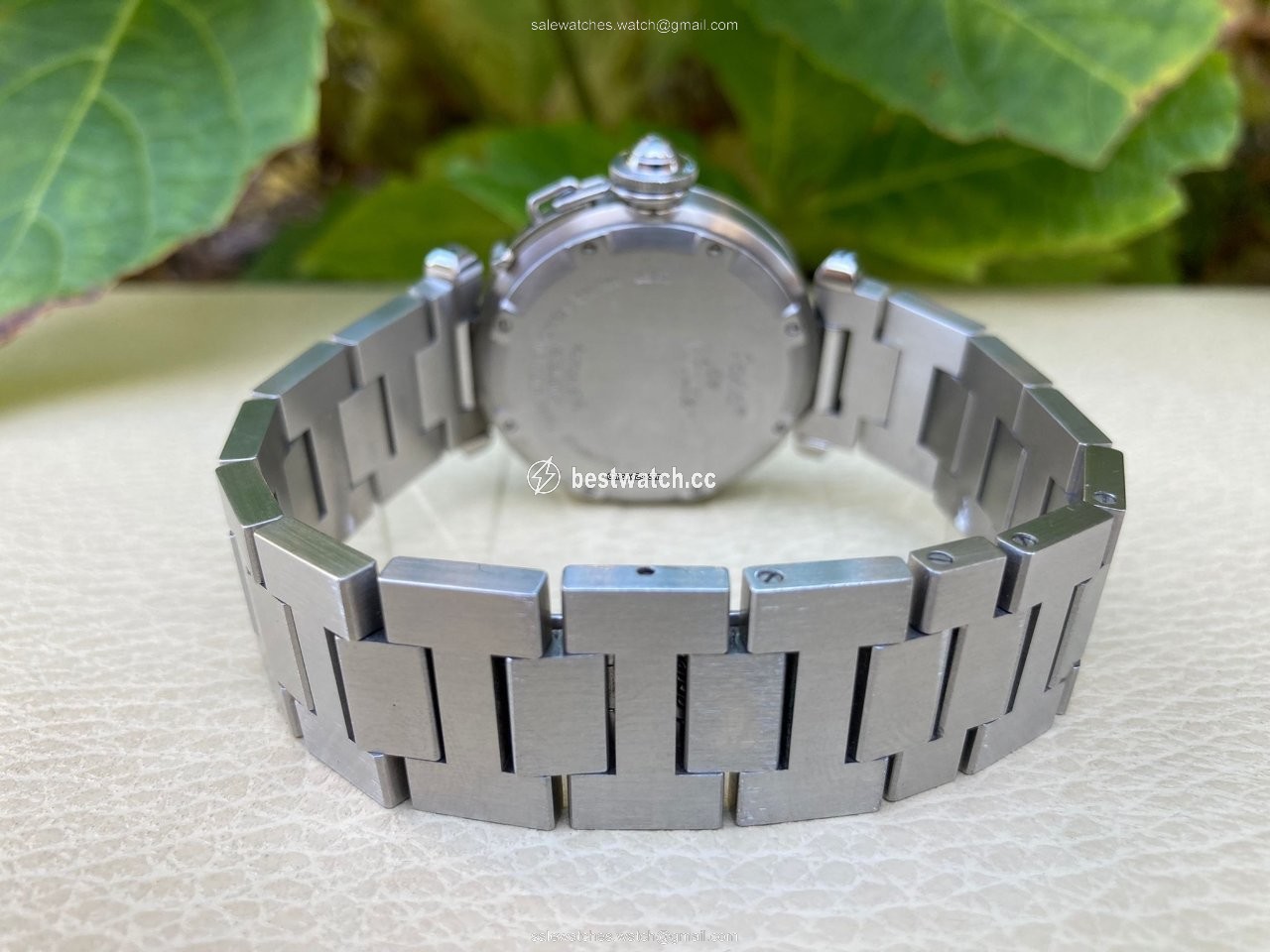 IMG_9085 Cartier Pasha C Mens watch Unisex Automatic Steel 2377 Replica 2