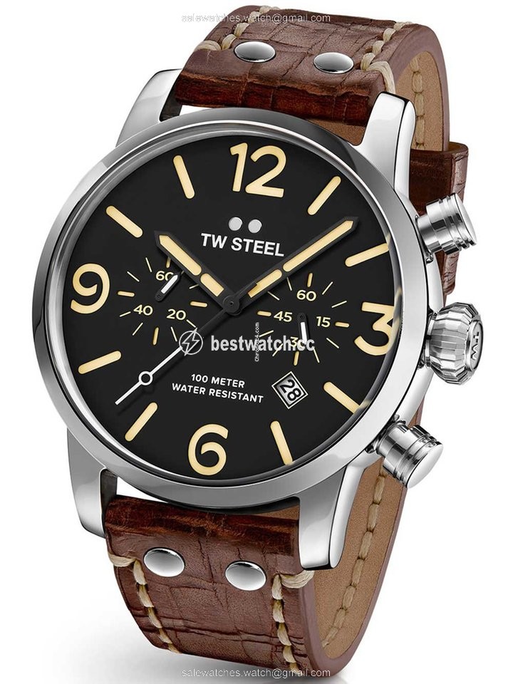 TW Steel Mens watch Unisex Quartz Steel MS3 Replica 2
