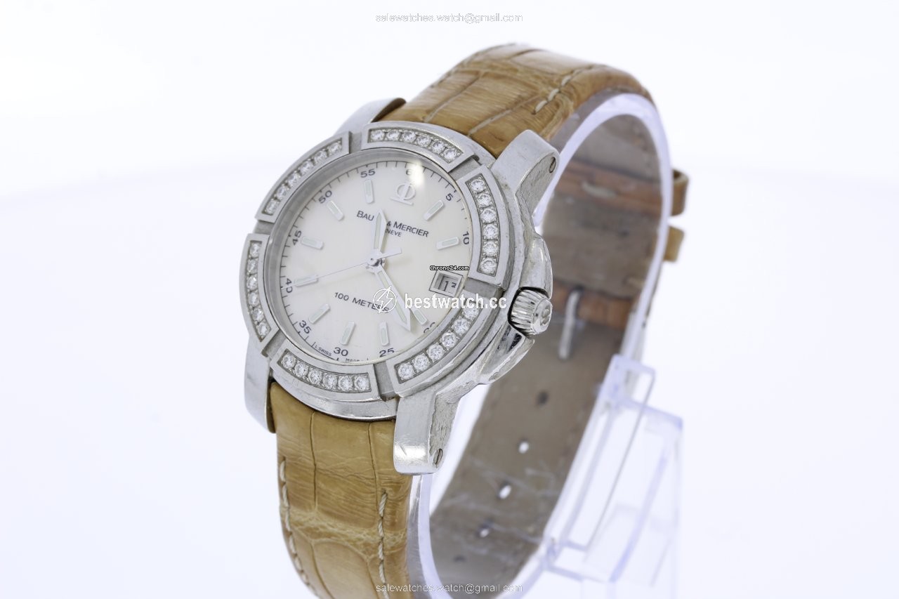 Baume & Mercier Capeland Womens watch Quartz Steel MOA08381 Replica 2