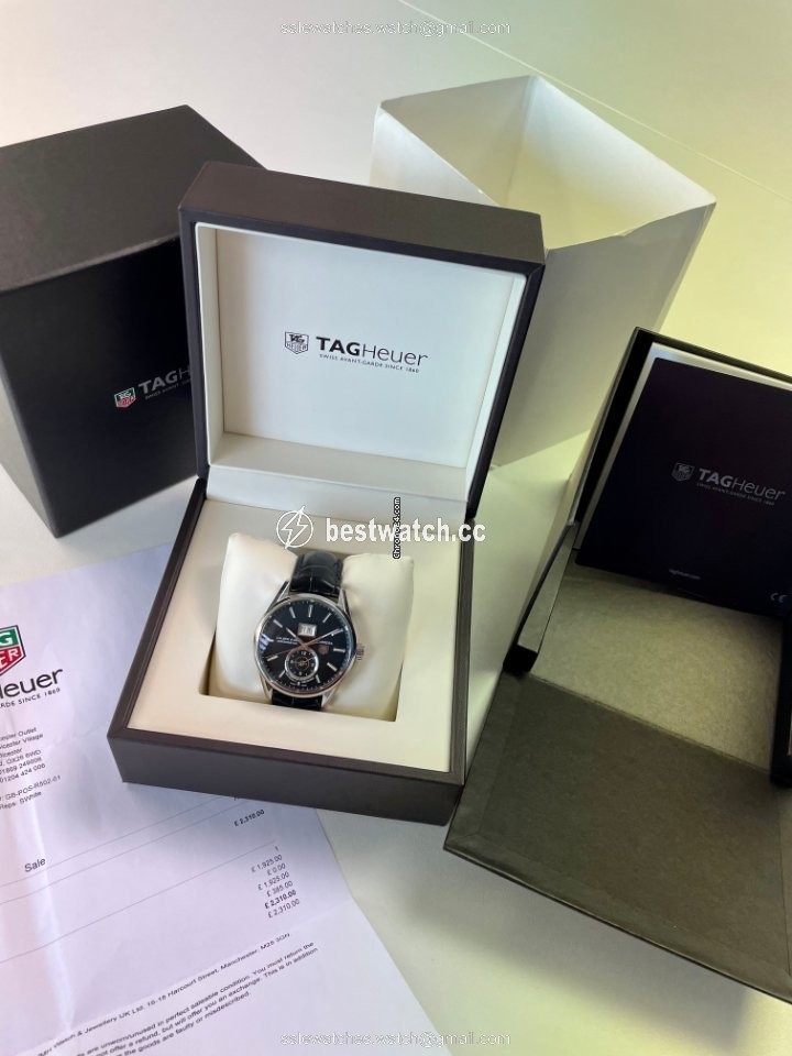 IMG_9085 TAG Heuer Carrera Calibre 8 Mens watch Unisex Automatic Steel WAR5010.FC6266 Replica 2