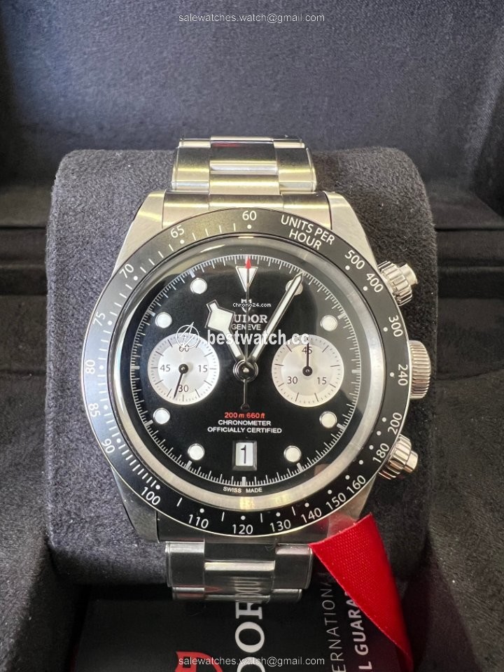 IMG_9085 Tudor Black Bay Chrono Mens watch Unisex Automatic Steel 79360N Replica 2