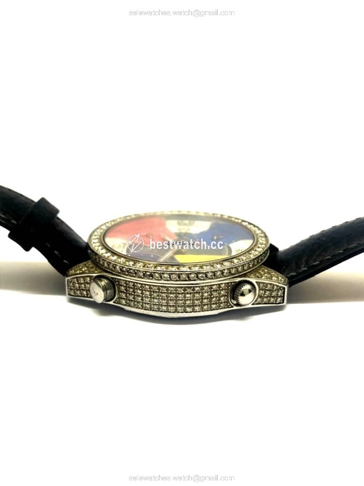 Jacob & Co. Five Time Zone Mens watch Unisex Quartz Steel JC-4 Replica 2