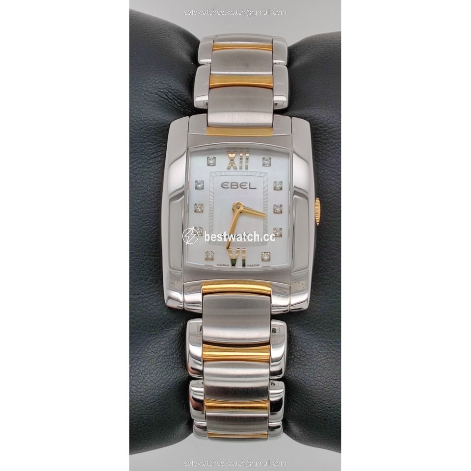 IMG_9085 Ebel Brasilia Womens watch Quartz Steel 1215892 Replica 2