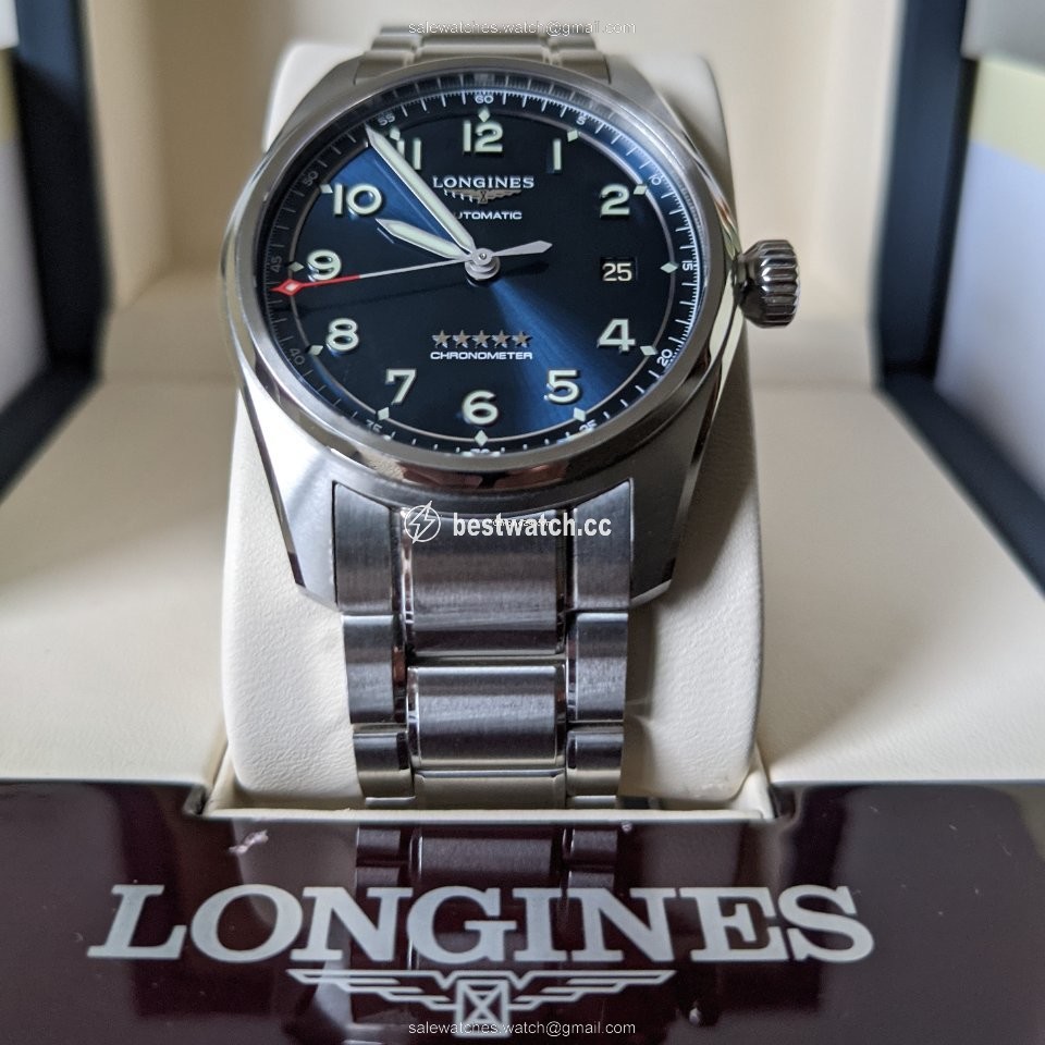 IMG_9085 Longines Spirit Mens watch Unisex Automatic Steel L3.810.4.93.6 Replica 2