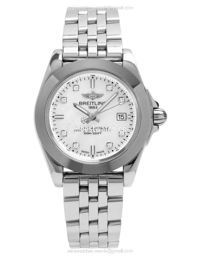 IMG_9085 Breitling Galactic 32 Mens watch Unisex Quartz Steel W71330121A1A1 Replica 2