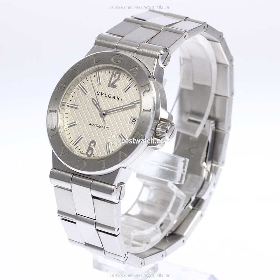 IMG_9085 Bulgari Diagono Mens watch Unisex Automatic Steel DG35S Replica 2