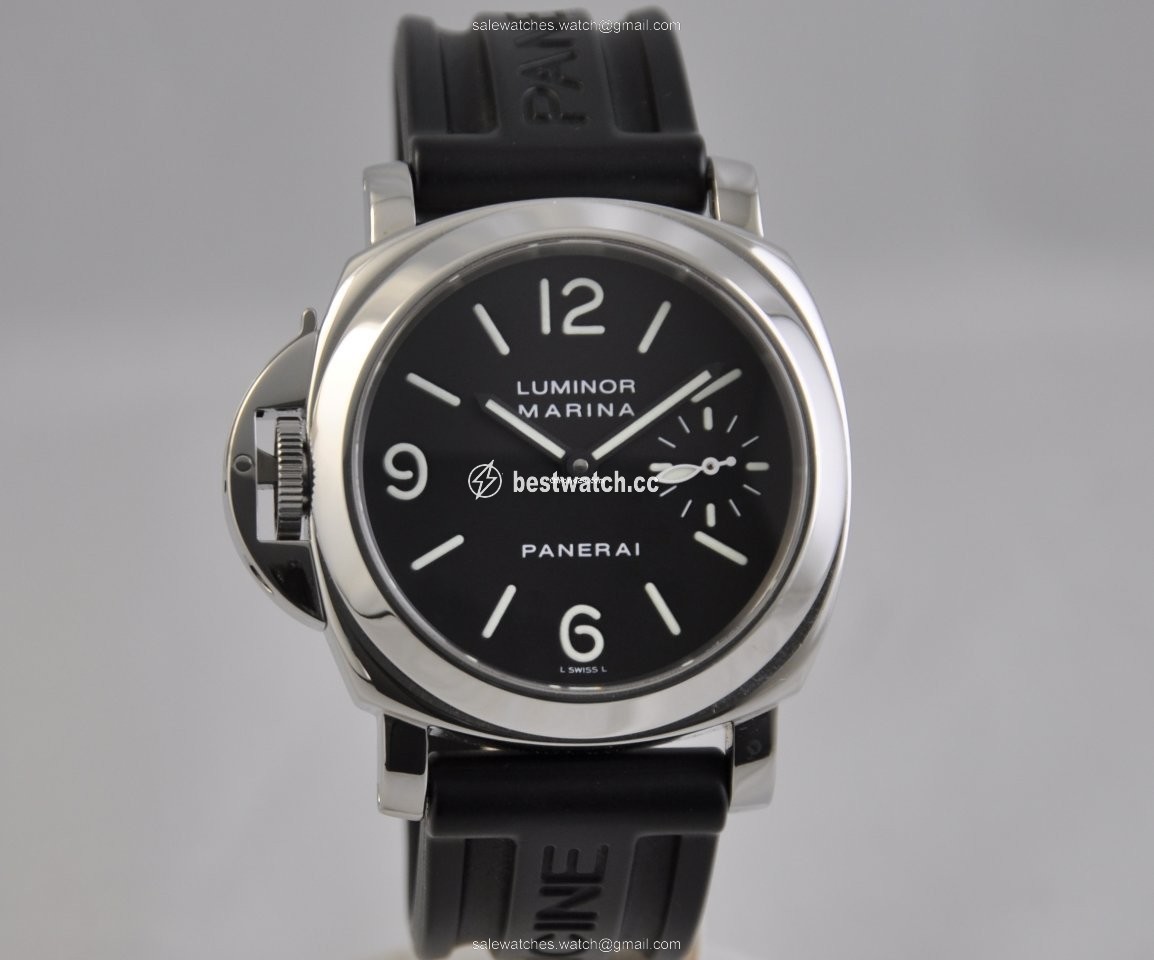 IMG_9085 Panerai Luminor Marina Mens watch Unisex Manual winding Steel PAM 00022 Replica 2
