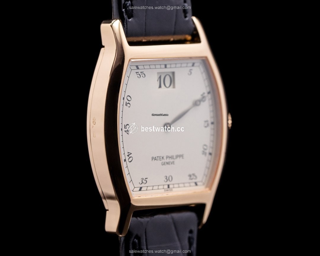 IMG_9085 Patek Philippe Mens watch Unisex Manual winding Rose gold 3969R Replica 2
