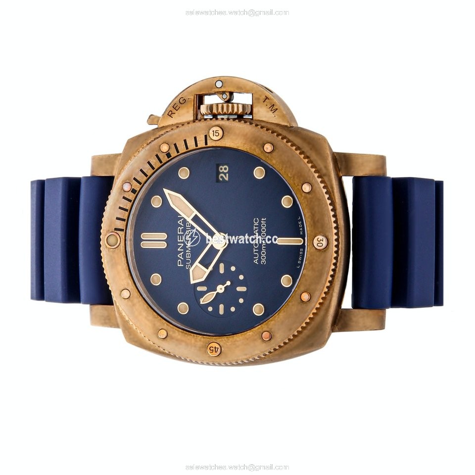 Panerai Special Editions Mens watch Unisex Automatic Bronze PAM01074 Replica 2