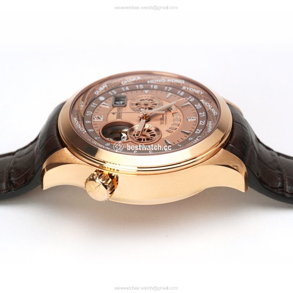 IMG_9085 Zenith Mens watch Unisex Automatic Rose gold 18.0520.4037 71.C491 Replica 2