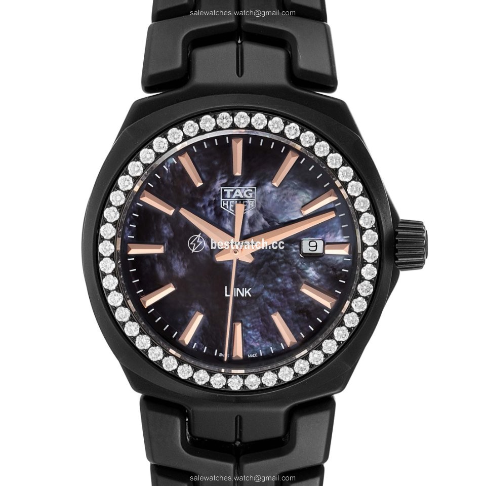 IMG_9085 TAG Heuer Link Lady Womens watch Quartz Ceramic WBC1391.BH0745 Replica 2