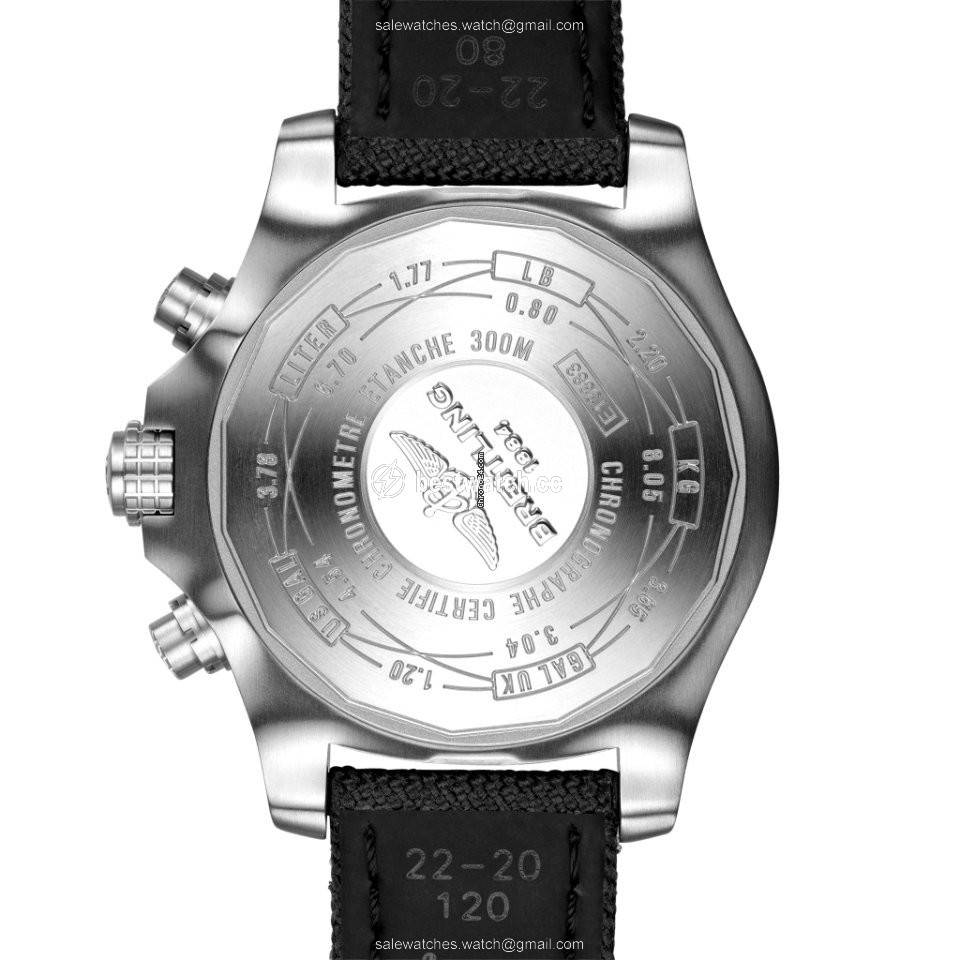 IMG_9085 Breitling Avenger Bandit Mens watch Unisex Automatic Titanium E13383101M1W1 Replica 2