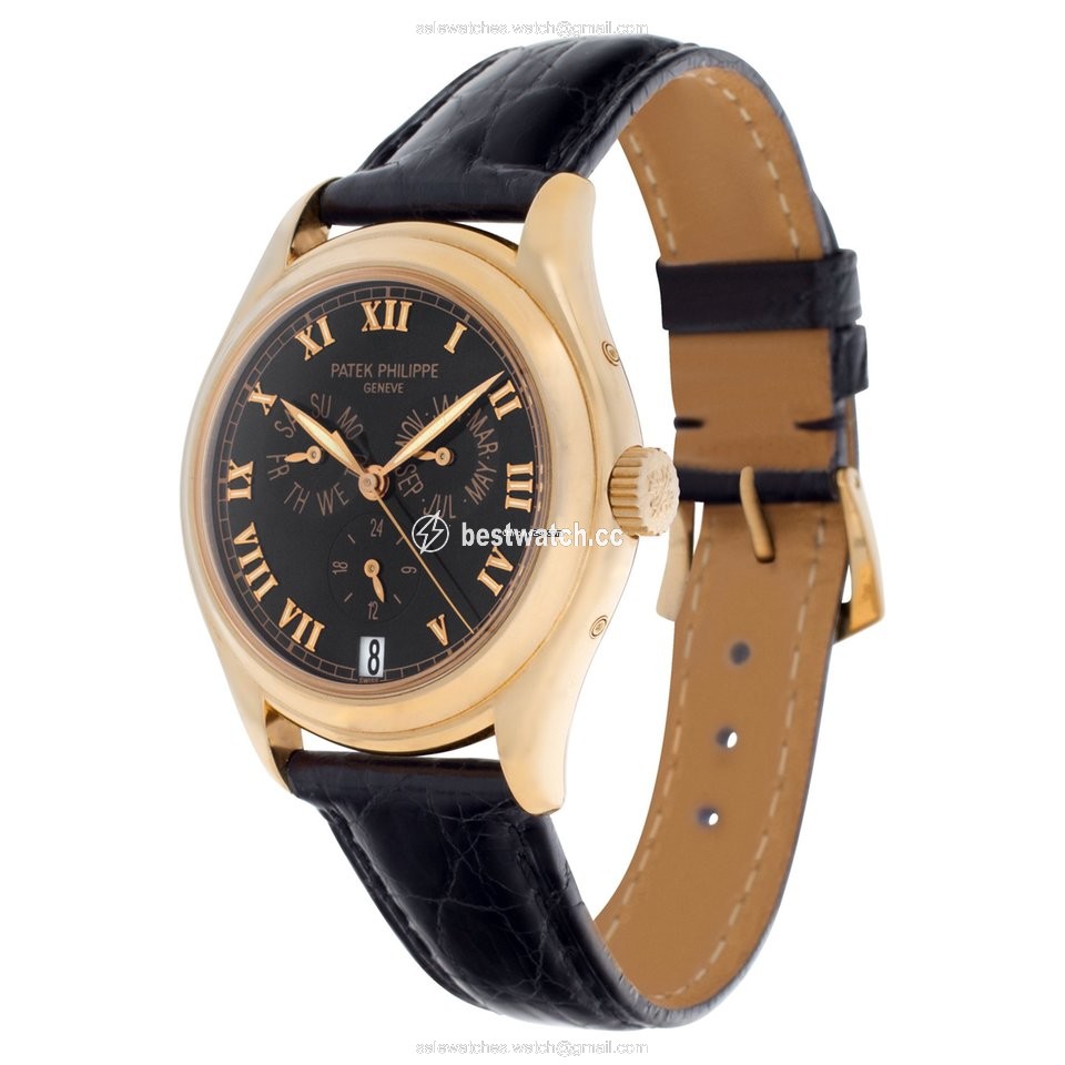 IMG_9085 Patek Philippe Annual Calendar Mens watch Unisex Automatic Rose gold 5035R-011 Replica 2