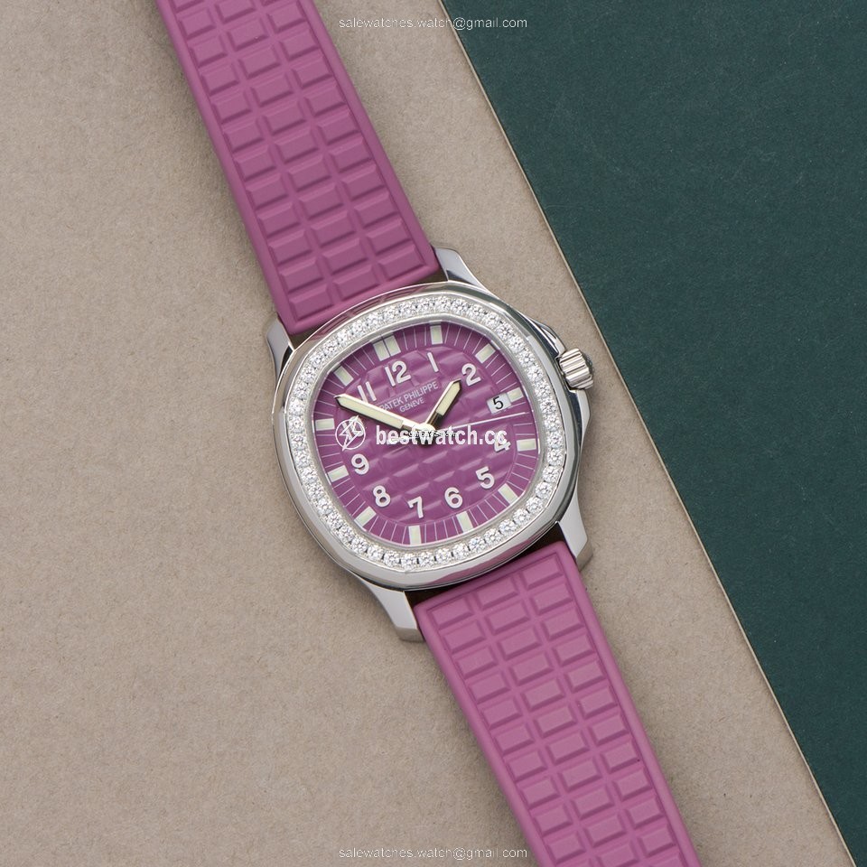 IMG_9085 Patek Philippe Aquanaut Womens watch Quartz Steel 5067A-016 Replica 2