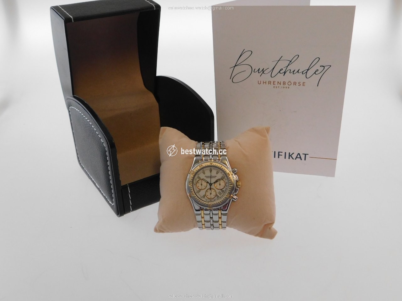 Jaeger-LeCoultre Mens watch Unisex Quartz Gold Steel 305.5.31 Replica 2