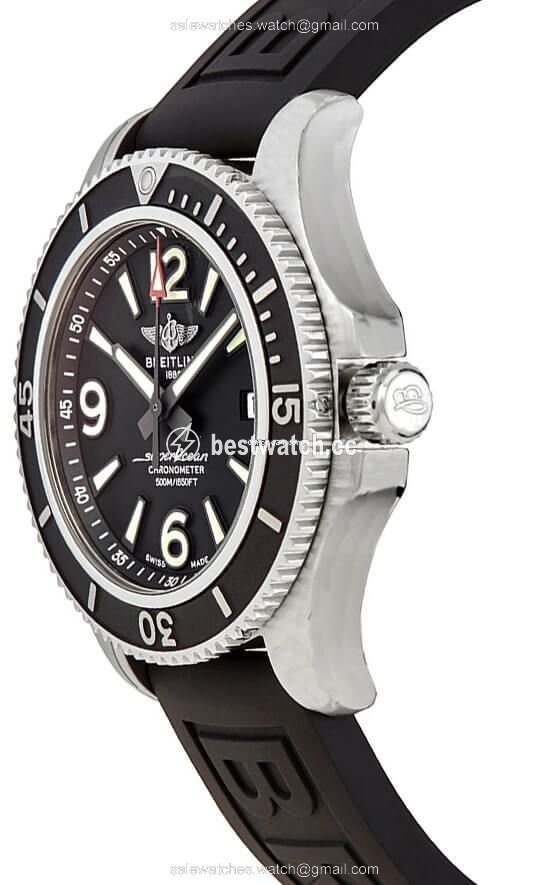 IMG_9085 Breitling Superocean 42 Mens watch Unisex Automatic Steel A17366021B1S1 Replica 2