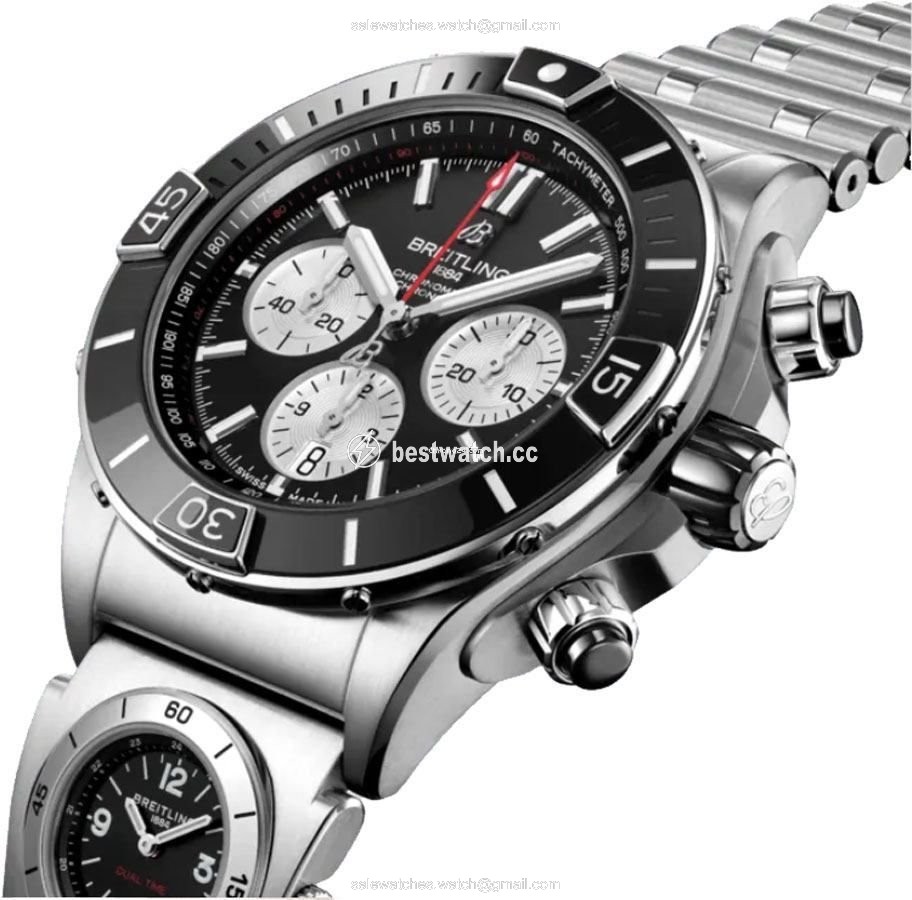 Breitling Chronomat Mens watch Unisex Automatic Steel AB0136251B1A2 Replica 2