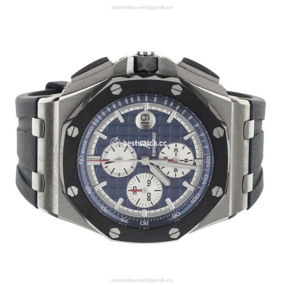 Audemars Piguet Royal Oak Offshore Chronograph Mens watch Unisex Automatic Platinum 26401PO.OO.A018CE.01 Replica 2