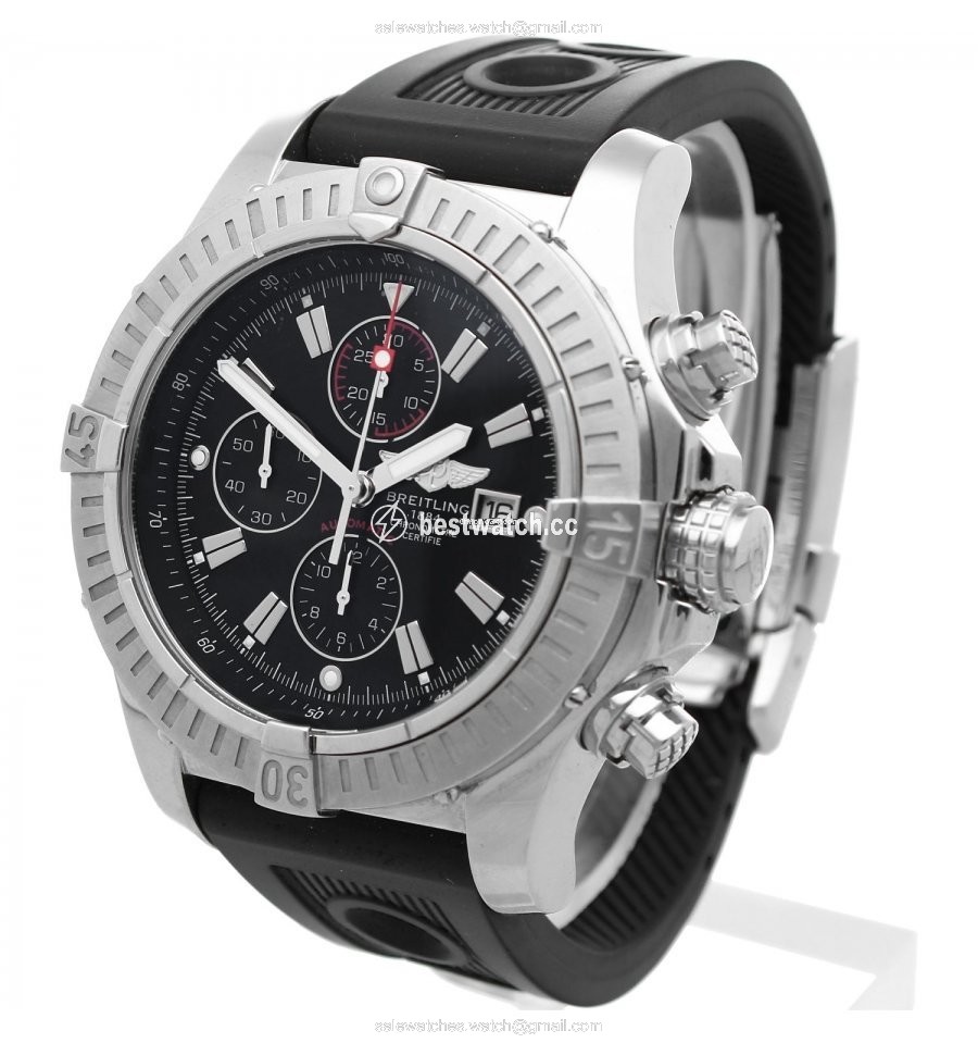 IMG_9085 Breitling Super Avenger Automatic Steel A1337011.B907 Replica 2