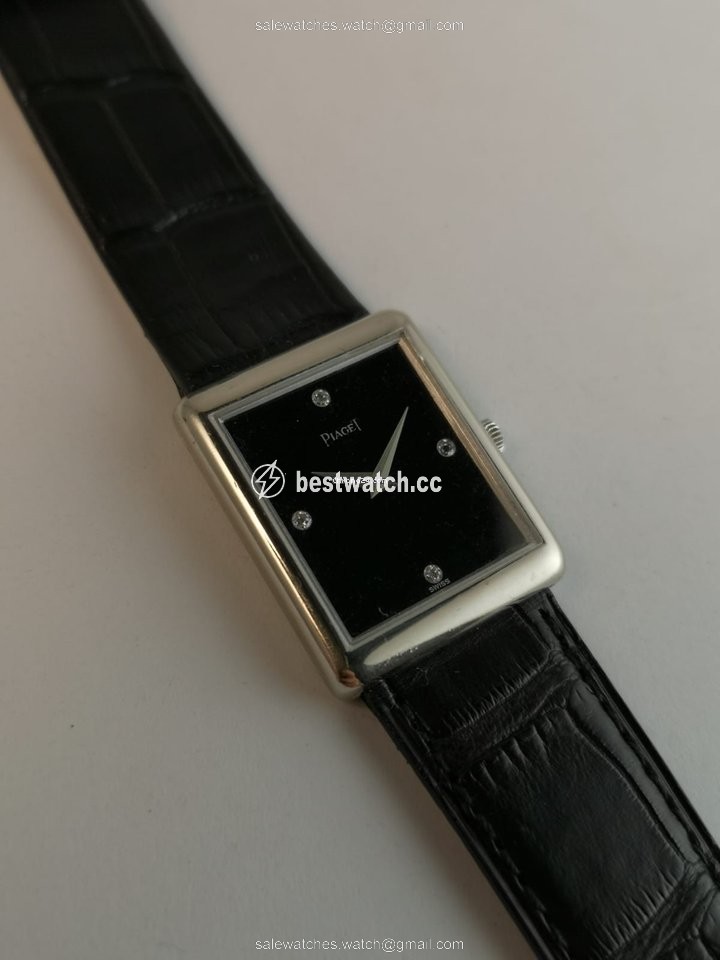 IMG_9085 Piaget Mens watch Unisex Manual winding White gold 9150 Replica 2