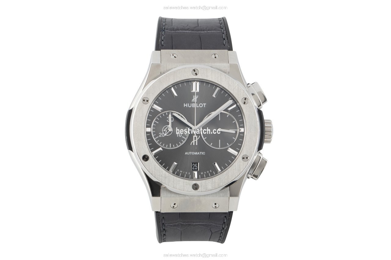 IMG_9085 Hublot Classic Fusion Chronograph Mens watch Unisex Automatic Titanium 541.NX.7070.LR Replica 2