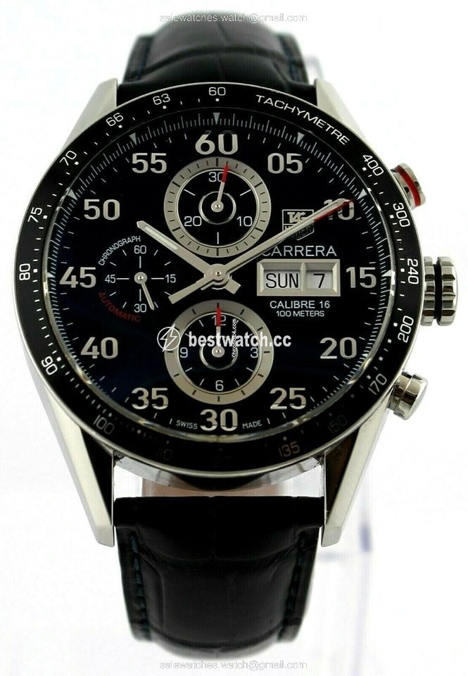TAG Heuer Carrera Calibre 16 Automatic Steel CV2A10.FC6235 Replica 2