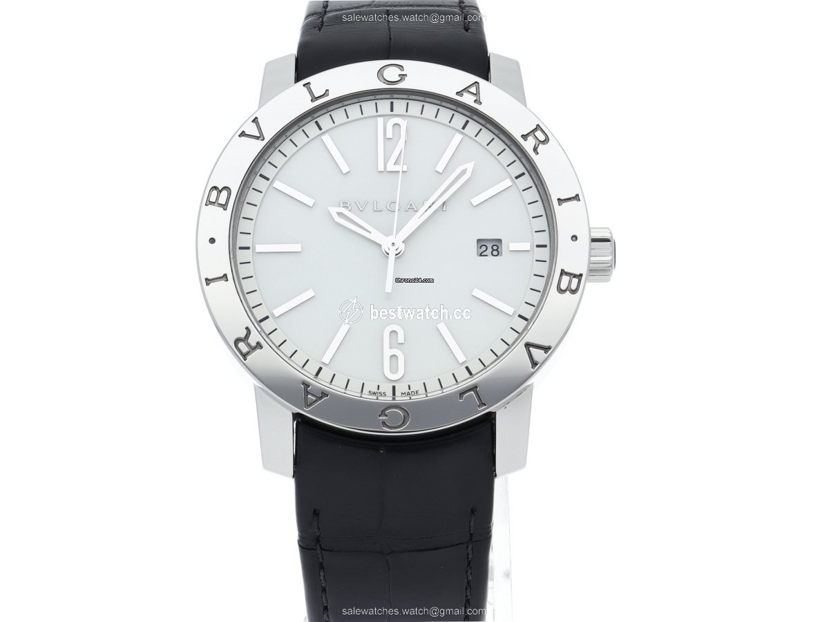 Bulgari Bulgari Mens watch Unisex Automatic Steel BB41WSLD Replica 2