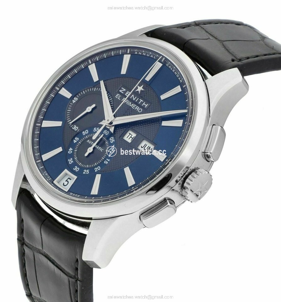IMG_9085 Zenith El Primero Winsor Annual Calendar Automatic Steel 03.2070.4054 22.C708 Replica 2