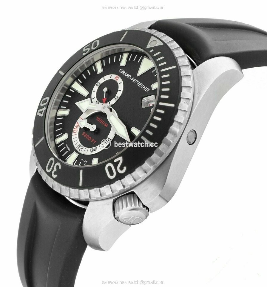 IMG_9085 Girard Perregaux Sea Hawk Automatic Steel 49950-19-632-FK6A Replica 2