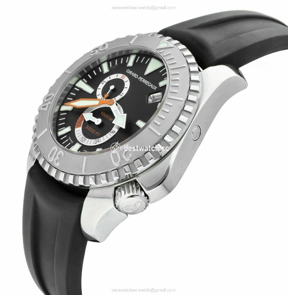 IMG_9085 Girard Perregaux Sea Hawk Automatic Steel 49950-11-633-FK6A Replica 2