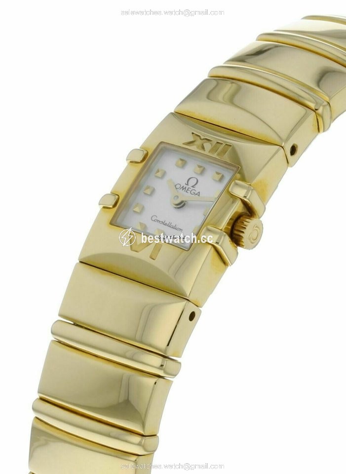 Omega Constellation Quartz Quartz 1141.71.40 Replica 2