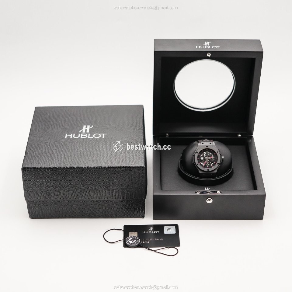 IMG_9085 Hublot Big Bang Aero Bang Mens watch Unisex Automatic Titanium 310.C1.1110.HR.COL12 Replica 2