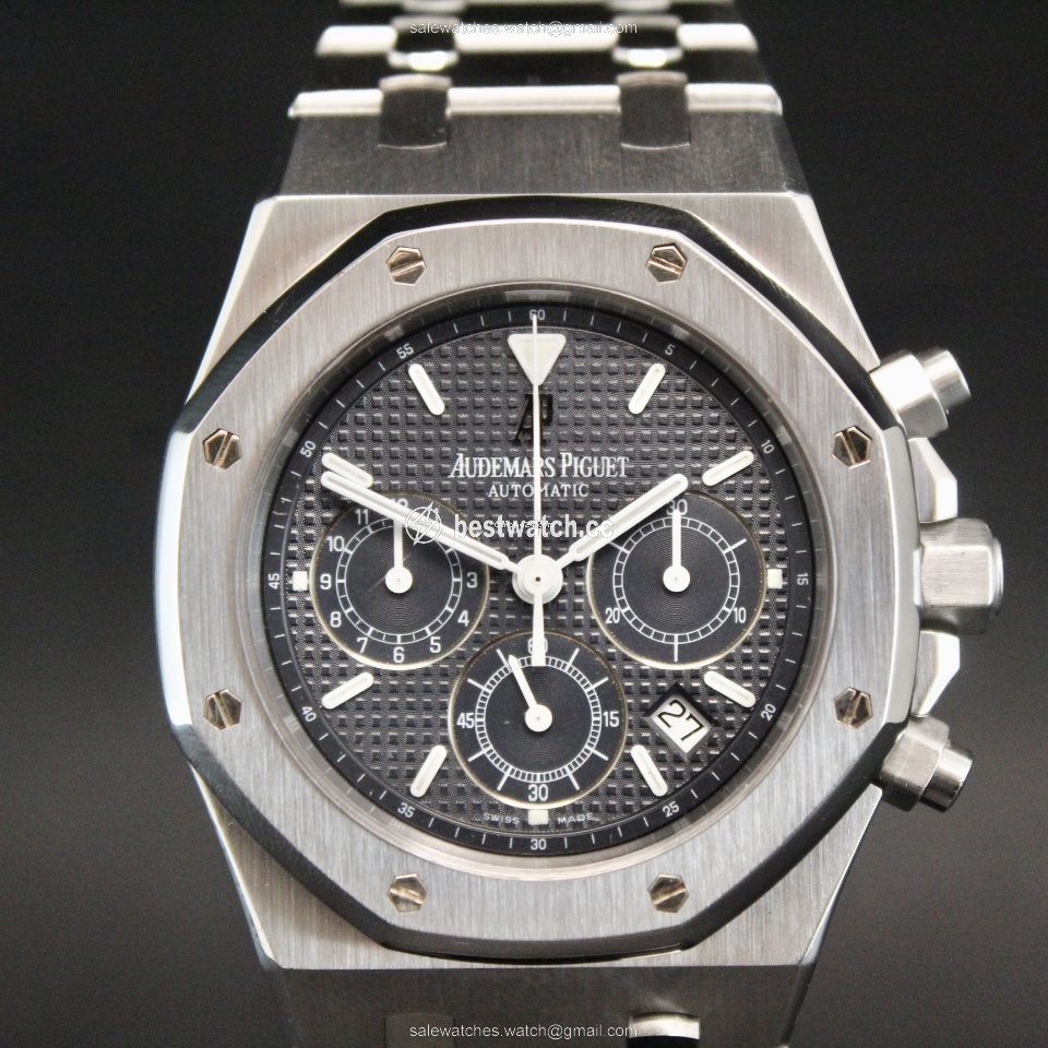 IMG_9085 Audemars Piguet Royal Oak Chronograph Mens watch Unisex Automatic Steel 25860ST O 1110ST 01 Replica 2