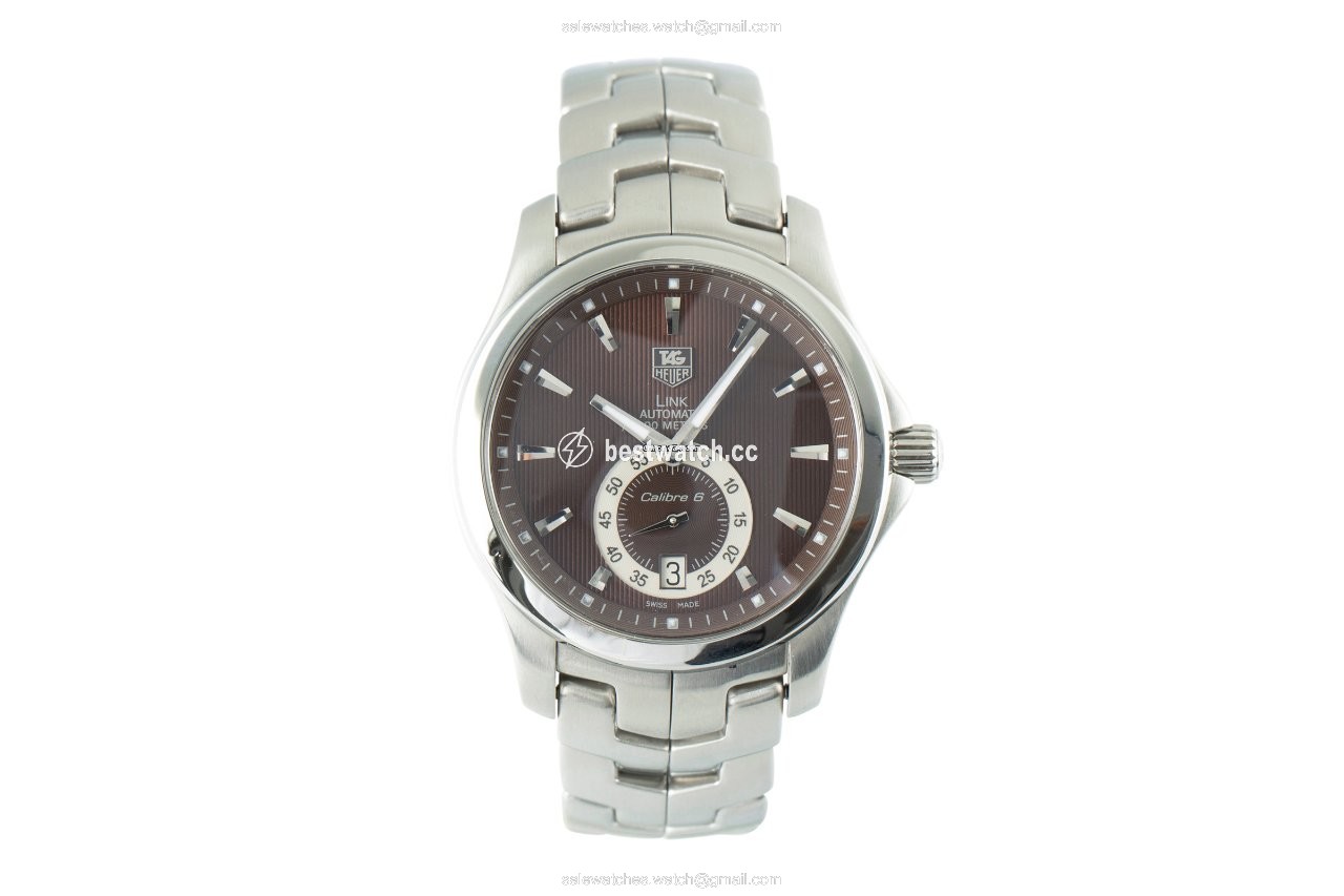 IMG_9085 TAG Heuer Link Calibre 6 Mens watch Unisex Automatic Steel WJF211C Replica 2