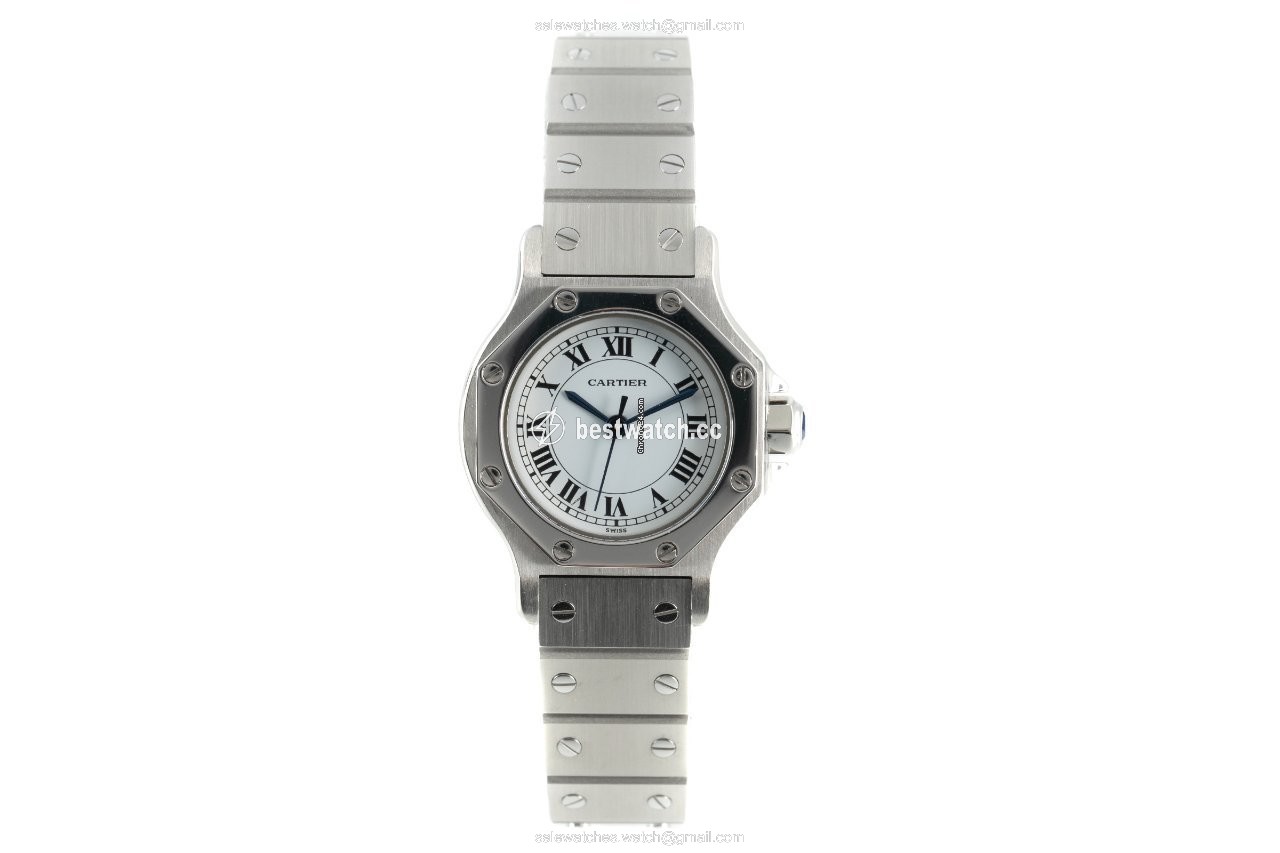 Cartier Santos Womens watch Automatic Steel 0906 Replica 2