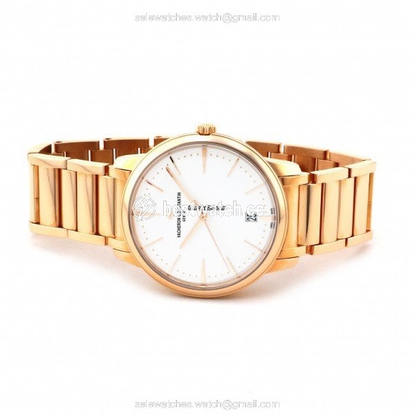 IMG_9085 Vacheron Constantin Automatic Rose gold 4100U 110R-B180 Replica 2