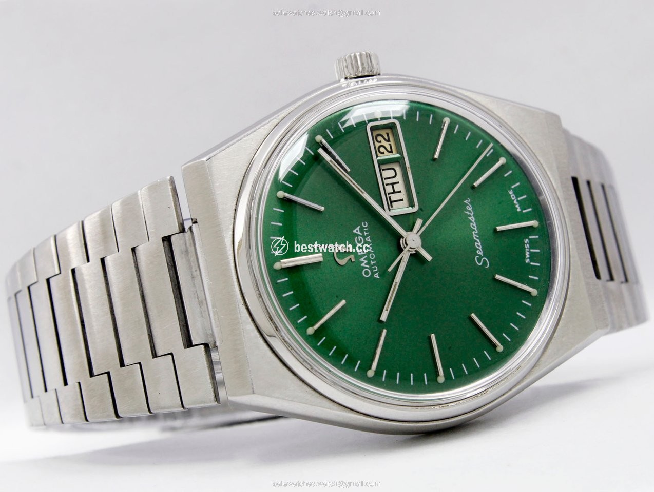 Omega Seamaster Mens watch Unisex Automatic Steel 1660125 Replica 2