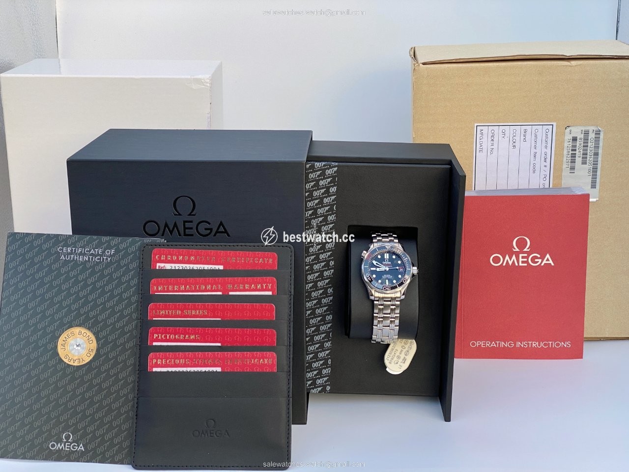 Omega Seamaster Diver 300 M Mens watch Unisex Automatic Steel 212.30.36.20.51.001 Replica 2