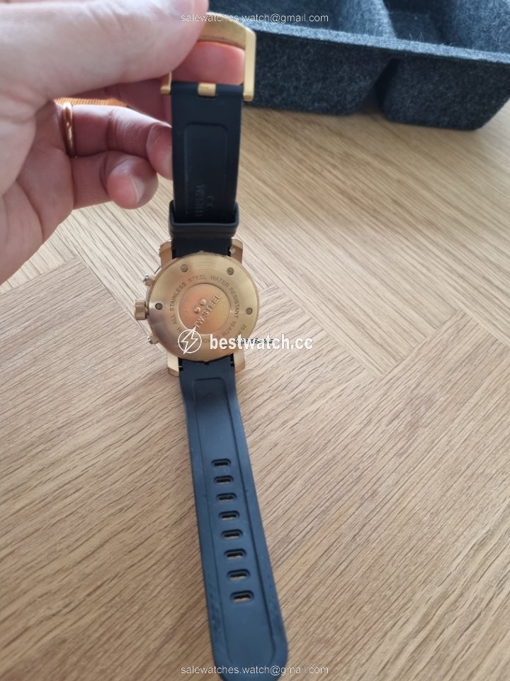 IMG_9085 TW Steel Mens watch Unisex Quartz Rose gold TW92 Replica 2